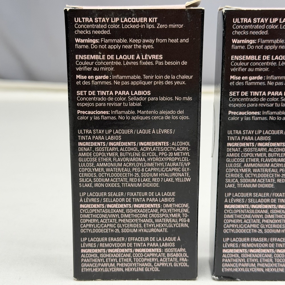 NIB Mary Kay Ultra Stay Lip Lacquer Kit PLUM ROSE CHERRY 1 Ea Sealed NOS - Picture 7 of 12